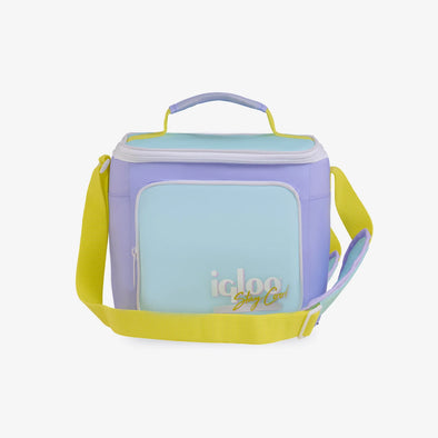 Igloo Lilac Breeze Retro Square Lunch Bag