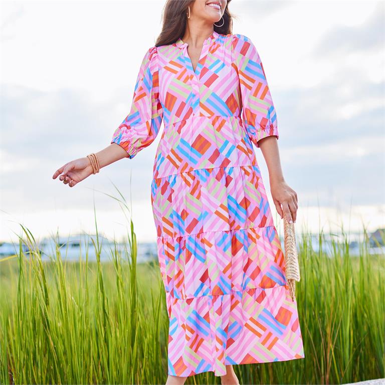 cameron midi dress likely Cameron Midi Dress (Swept Away Pink) – Grace At Home Treasures
