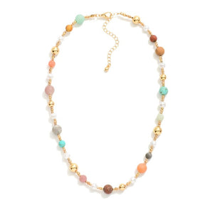 Multi Beaded Necklace