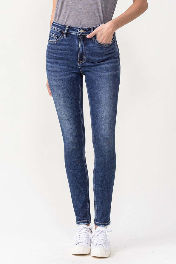 High Rise Ankle Skinny