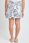 Cotton Gauze Skort (Abstract Flower)