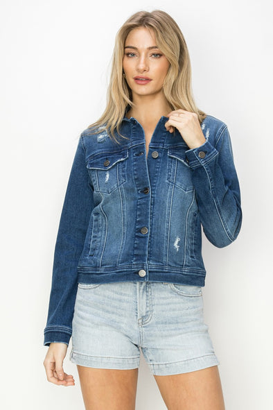 Vintage Wash Denim Jacket