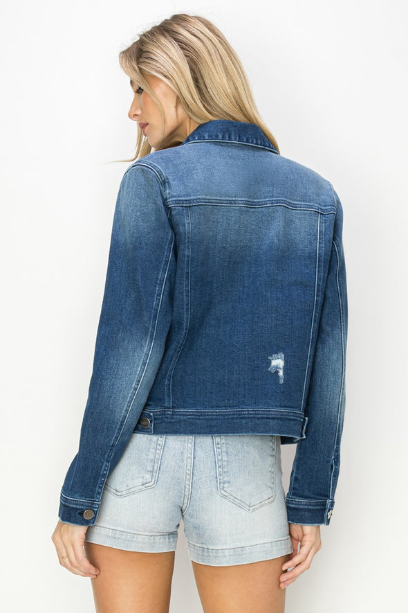 Vintage Wash Denim Jacket