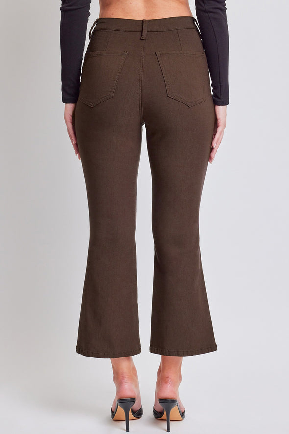 Cocoa  Hyperstretch Cropped Kick Flare