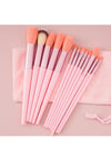 13 Pcs Makeup Brush Set (5 colors)