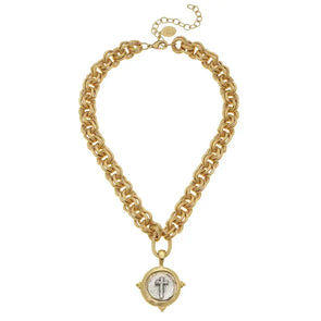 Susan Shaw Angel Necklace