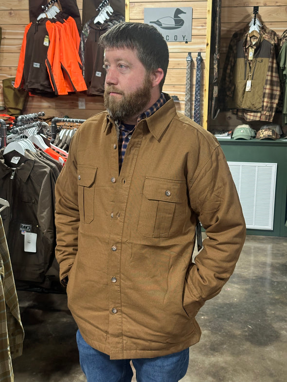Sterling Canvas Shacket (Barley)