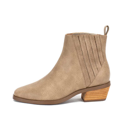 Taupe Laverne Ankle Boot (Yellow Box)