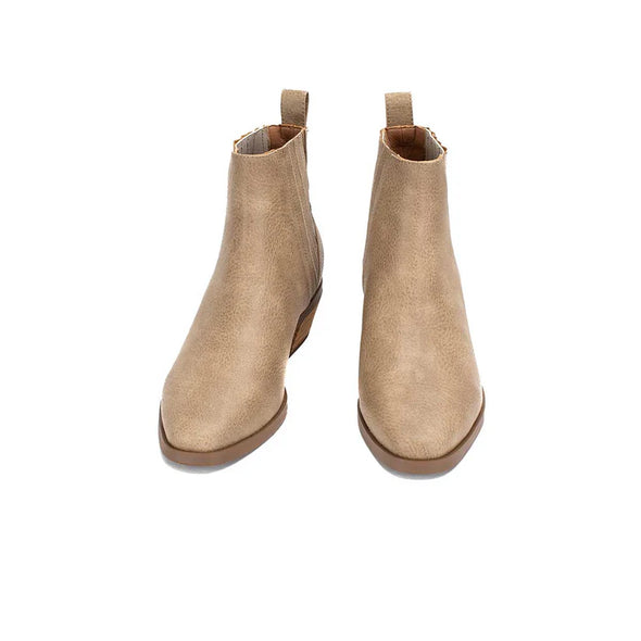 Taupe Laverne Ankle Boot (Yellow Box)