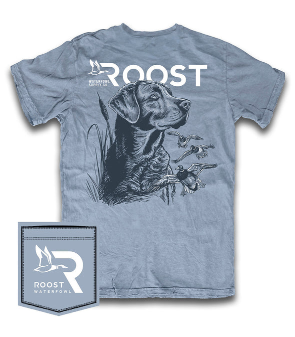 Roost Black Lab Mallards SS Tee RW189 (Youth and Adult)