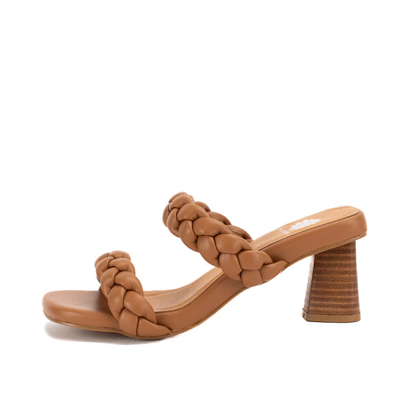 Almond Nimble Heeled Sandal (Yellow Box)