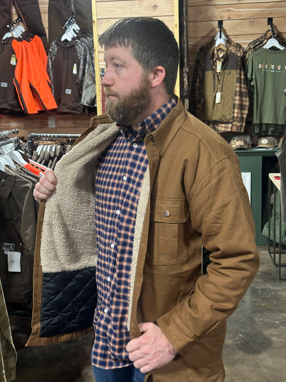 Sterling Canvas Shacket (Barley)