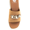 Almond Adelfia Wedge Sandal (Yellow Box)