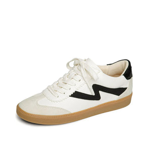 Black Zeldie Lace-Up Sneaker (Yellow Box)