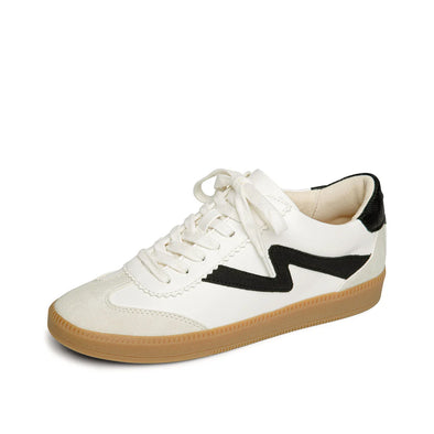 Black Zeldie Lace-Up Sneaker (Yellow Box)
