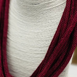 Bordeaux Ava Slub Necklace (8 Strand)