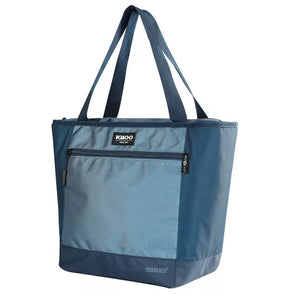 16 Can MaxCold Tote Cooler Evergreen Blue