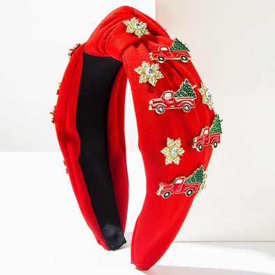 Christmas Truck Headband