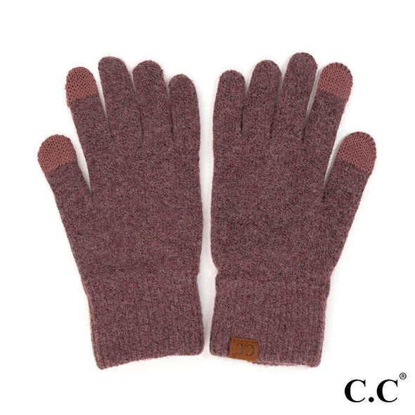 Coco Berry Recycled Yarn Smart Touch Gloves