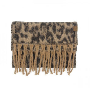 C.C. Leopard Scarf
