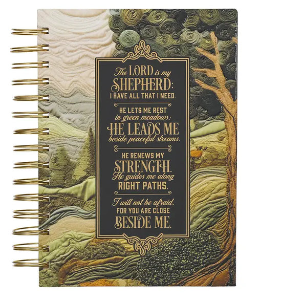 Journal Wirebound Tapestry the Lord Is My Shepherd Ps. 23