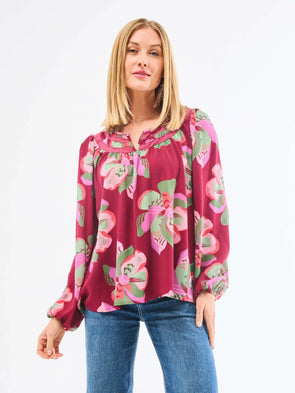 Plum Janelle Center Stage Top