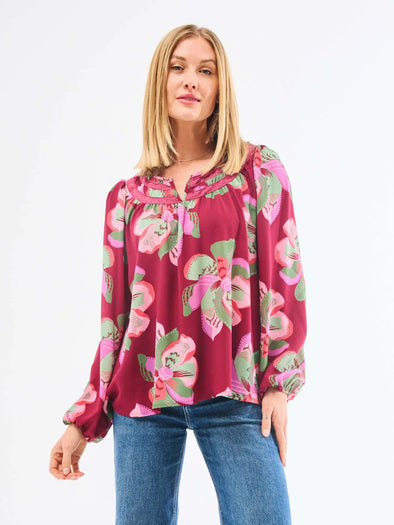 Plum Janelle Center Stage Top