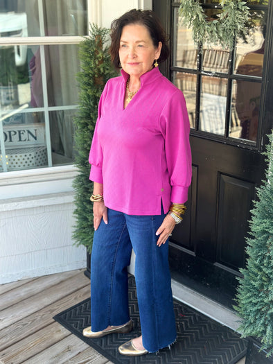 Magenta Jocelyn Top