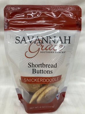 Snickerdoodle Shortbread Buttons 4 oz Bag