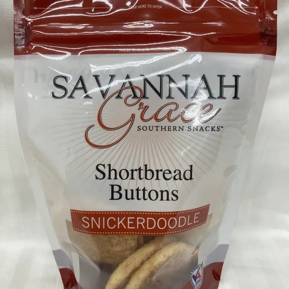 Snickerdoodle Shortbread Buttons 4 oz Bag