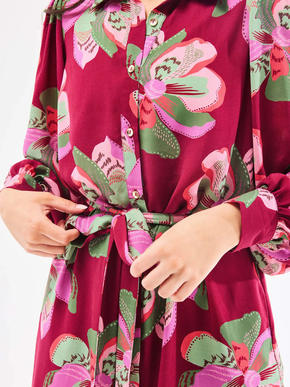 Plum Ava Center Stage Dress
