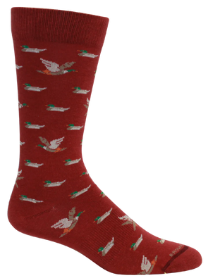 Belhaven Tibetan Red Socks (Brown Dog)