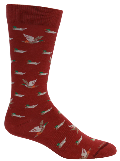 Belhaven Tibetan Red Socks (Brown Dog)