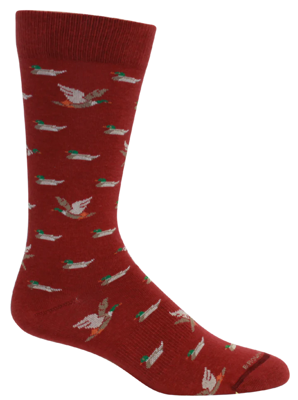Belhaven Tibetan Red Socks (Brown Dog)
