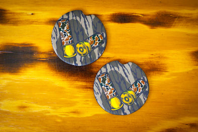 Shotgun shell car coasters