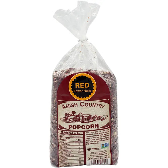 2lb Bag of Red Popcorn