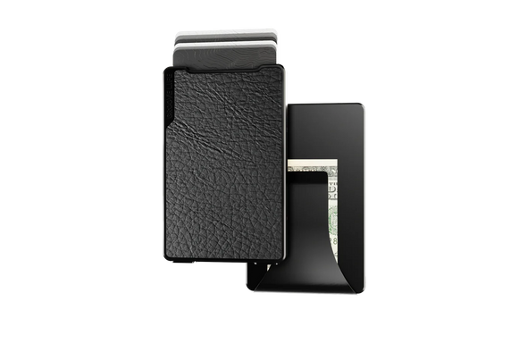 Groove Wallet Midnight/ Black Leather