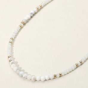 Azalea Necklace (White)
