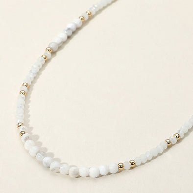 Azalea Necklace (White)