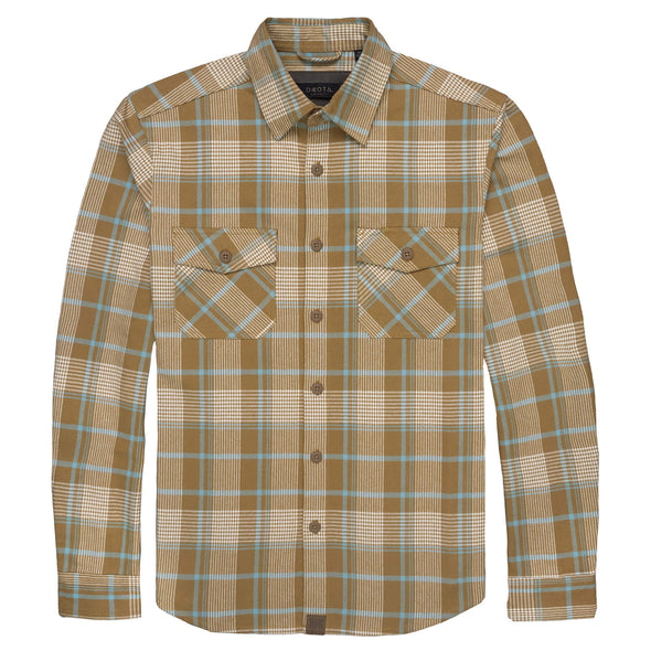 Golden Meadow Briggs Flannel Shirt (DKOTA Grizzly)