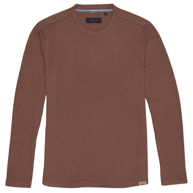 Chestnut Shell Lewis Waffle Shirt (DKOTA Grizzly)