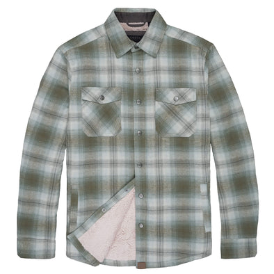 Cottonwood Ivan Sherpa Flannel (DKOTA Grizzly)