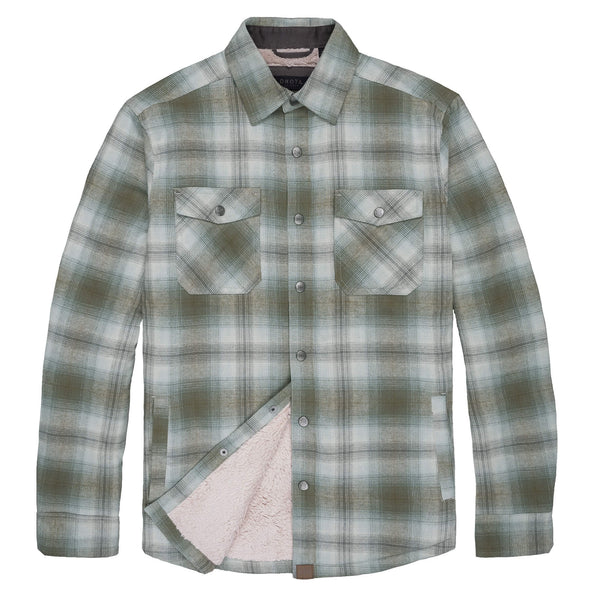 Cottonwood Ivan Sherpa Flannel (DKOTA Grizzly)
