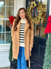 Taupe Belted Coat