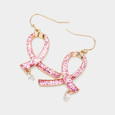 Breast Cancer Awareness Earrings