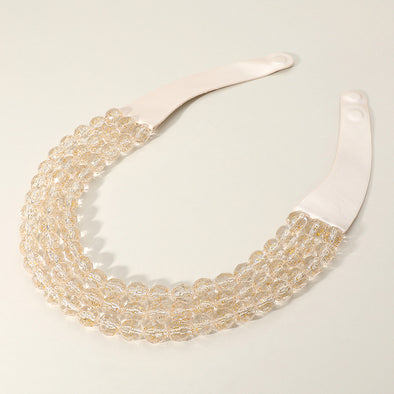 The Mini Sophie Necklace in Champagne