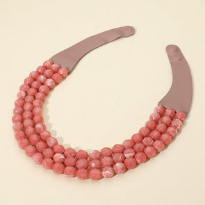 The Mini Sophie Necklace Antique Rose
