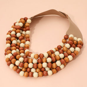 The Sophie Necklace Wooden