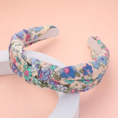 Cotton Candy Floral Headband