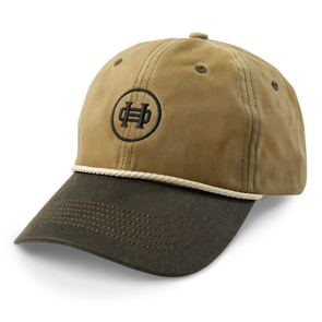 Old Gold Icon Embroidered Waxed Hat (Heybo)
